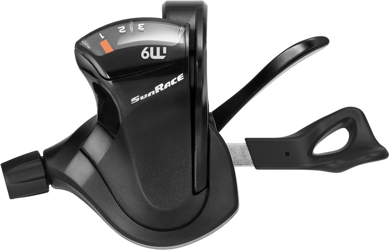 SunRace Gear Lever Left 2/3 V Trigger Shifter - Black, M
