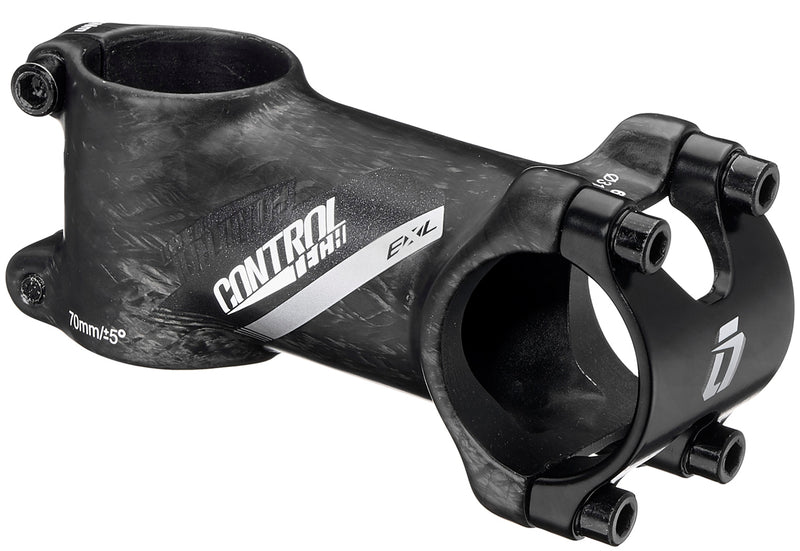 Control Tech Exl Al6061 + Ud Carbon Stem, 80mm, 5 Degree, Matte black, Gray Decal
