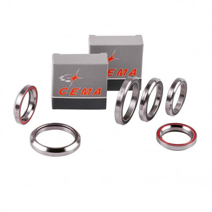 Cema Bearings: Chrome Steel Headset Bearing (41 x 30.1 x 6.5mm 36/45
