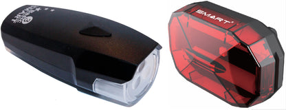 Smart Lights: Polaris 3 Front 3 White LED/Diamond Rear - 3 LED Twinset-NONE