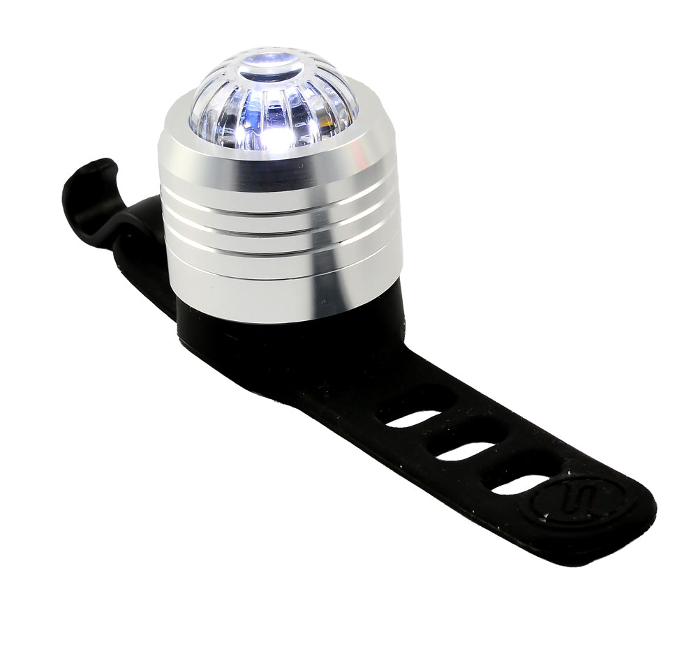 Smart Aluminium Mini RL306W 1-LED Front Light [Silver]
