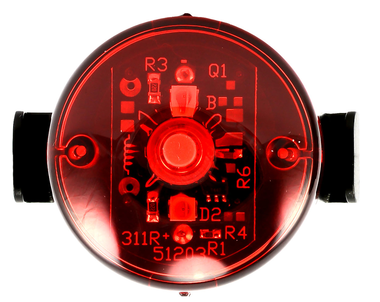 Smart Lights: Round Mini RL311R - 2-LED Rear