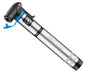 Beto Flux 2-Stage Alloy Mini Pump with Gauge & Bracket [Silver]