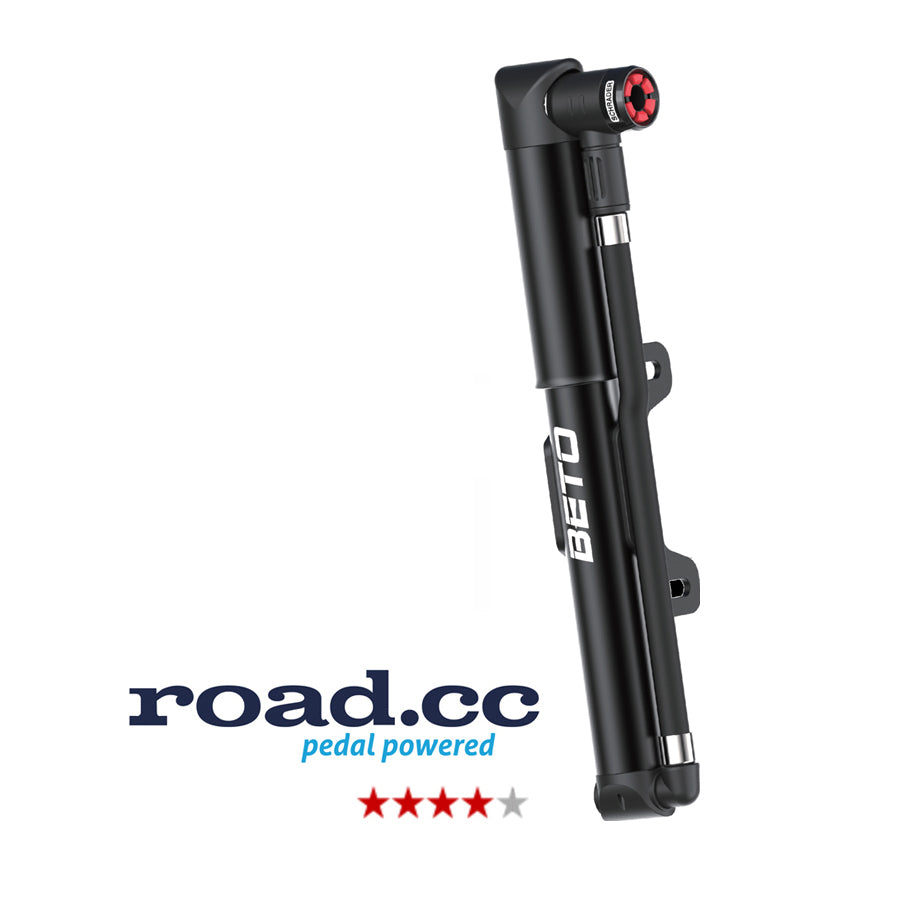Beto EZ-055A Pre-Loaded Alloy Mini Pump [Black]