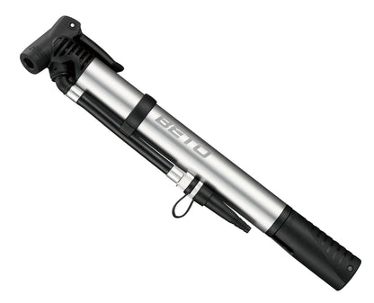 Beto Function 5-in-1 Alloy 1-Way Mini Pump [Silver]