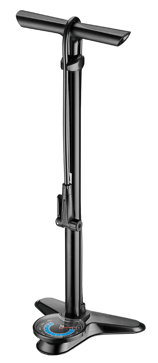 Beto Fury 26`` Steel Floor Pump With Gauge [Black]