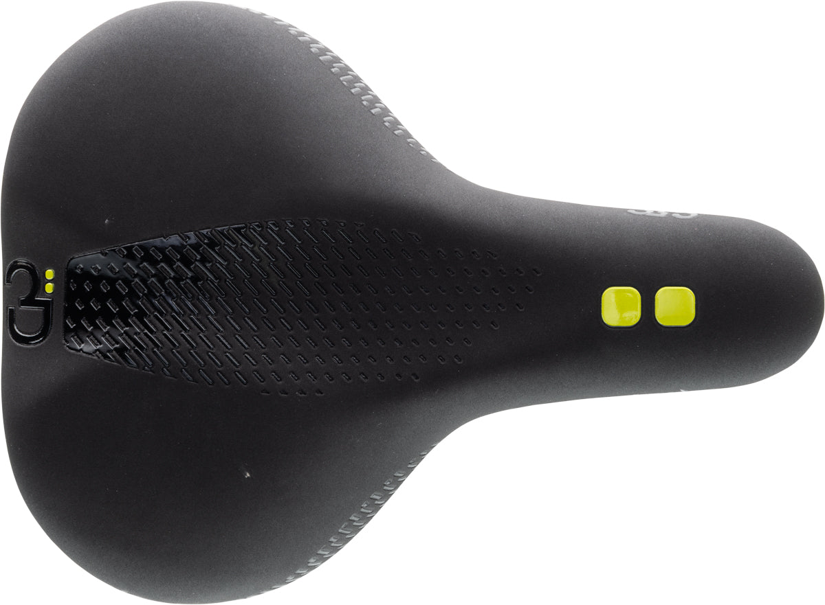 DDK Saddles: D050 Comfort Density City Saddle in Black (2020 Model)-BLACK