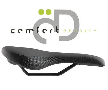 DDK D070 Comfort Density MTB - Sillín deportivo, color negro