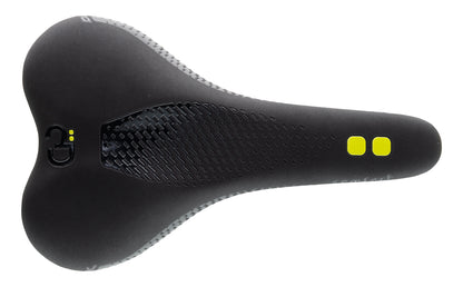 DDK D070 Comfort Density MTB - Sillín deportivo, color negro