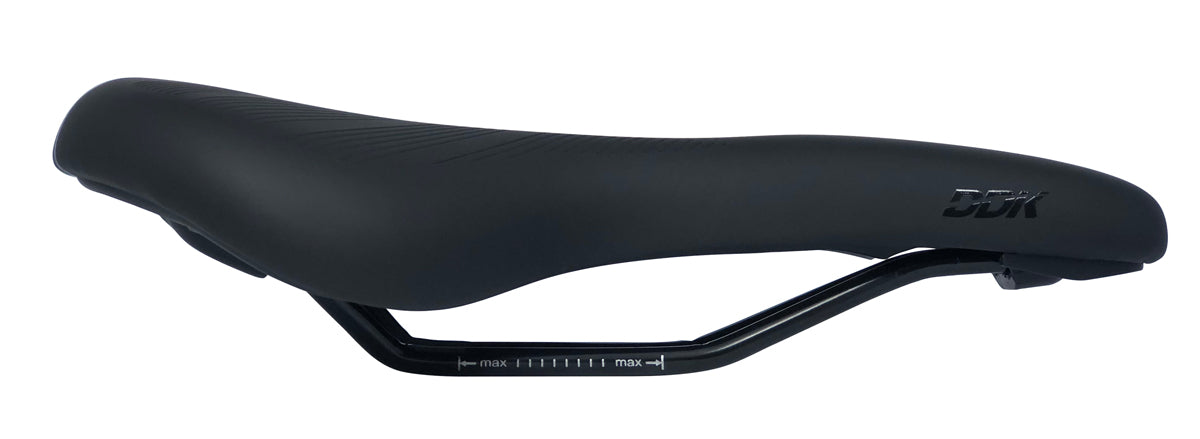 DDK Saddles: 5152 - MTB Basic Saddle in Black-BLACK -NONE