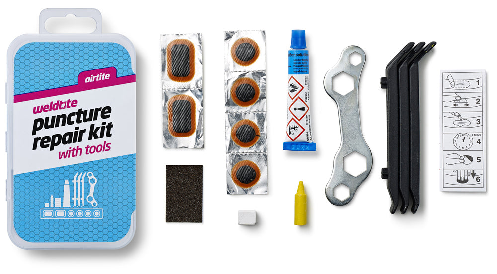 Weldtite Cure-C-Cure Feather Edge Repair Kit W/ Tools