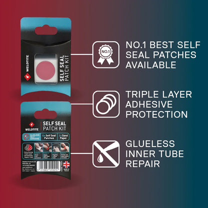 Weldtite Self Seal Patch Kit (Carded)