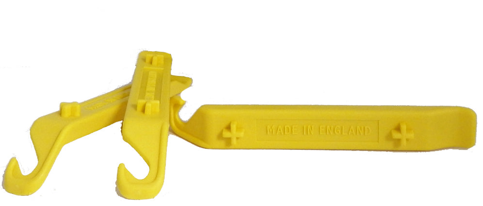 BOTE DESMONTABLES AMARILLOS NYLON 30 UNIDADES