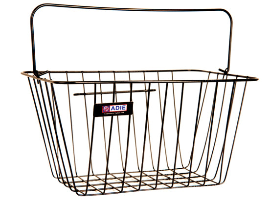 Panier avant pour vélo avec crochets