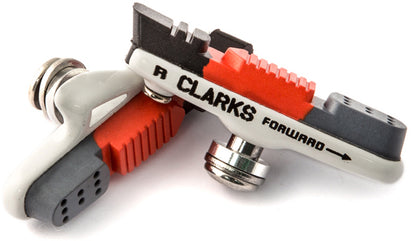 Clarks Elite Road Brake Pads W/Lightweight Holder & Triple Compound Insert Pads For Shimano SRAM Tektro 55Mm