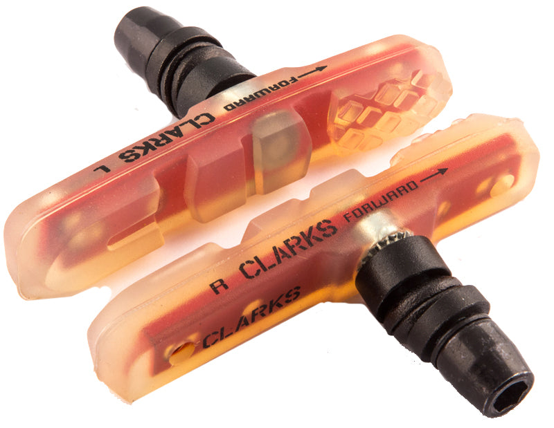 Clarks Elite Bmx/V-Brake Pads Integral Brake Block, 72 mm