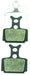 Laxzo Clarks Organic Finned VX850C Compatile With Formula R1, T1 Disc Pads Carded