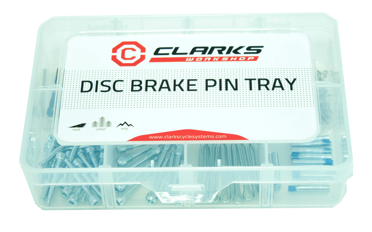 Clarks Cycle Systems: Disc Pad Pin Tray