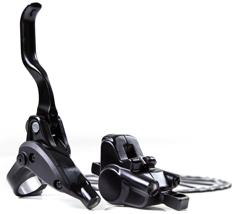 Clarks Cycle Systems Clout-1 Front & Rear Hydraulic Disc Brake Set, Including Rotors, Olives, is Mounts