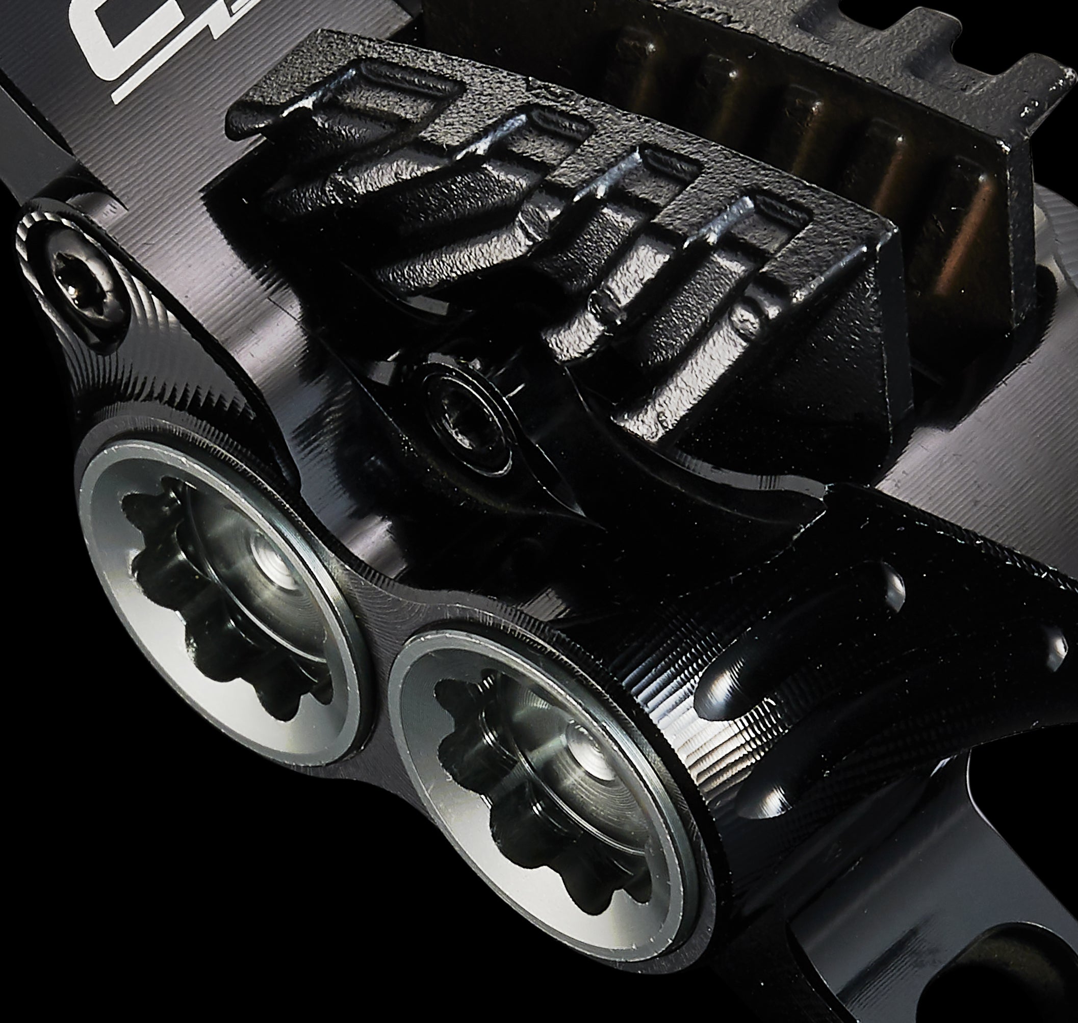 CLARKS RACE SERIES (CRS) C4, 4 Piston Hydraulic Disc Brake Set - UK Configuration