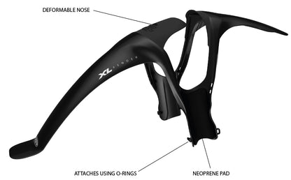 Crud Products Unisex's MGCXLF Brakes & Shifters, Black, One Size