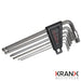 KranX Hex Key Set (1.5, 2, 2.5, 3, 4, 5, 6, 8mm)