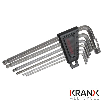 KranX Hex Key Set (1.5, 2, 2.5, 3, 4, 5, 6, 8mm)