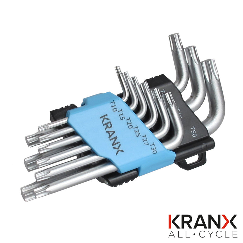 Planet KranX: Torx Key Set (T-10, 15, 20, 25, 27, 30, 40, 45, 50