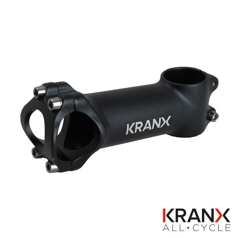 KranX 31.8mm Alloy A/Head 1 1/8" +/-7Â° Stem in Black - 120mm