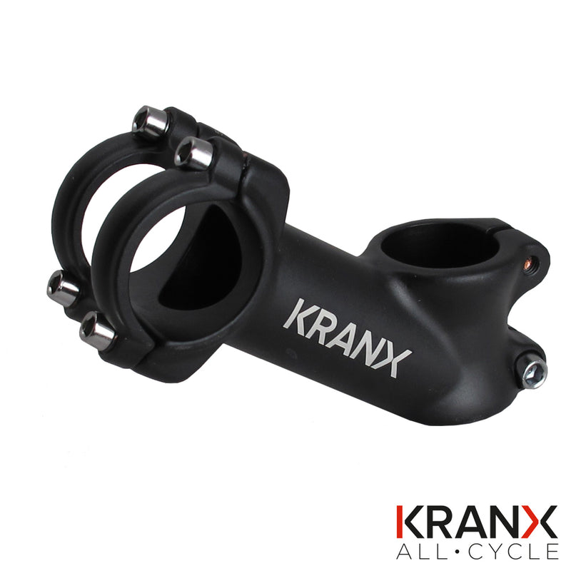 HBR KranX: 31.8mm Alloy 35� Rise A/Head 1 1/8" Stem in Black
