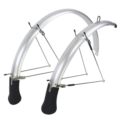 KranX FendR Pre-Assembled Full Length Mudguard in Black 55mm [Black]