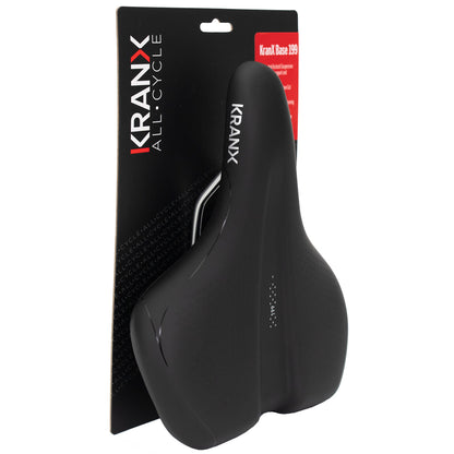 KranX Base 199 City & Comfort Saddle in Black [Black]