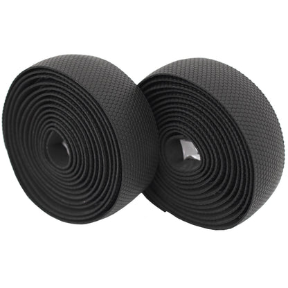 KranX Stretta Eco-Grip PU/EVA Handlebar Tape in Black [Black]