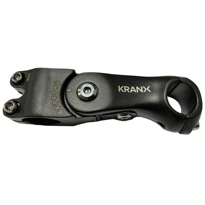 KranX 25.4mm Adjustable A/Head 1 1/8`` Stem 110mm in Black [Black]