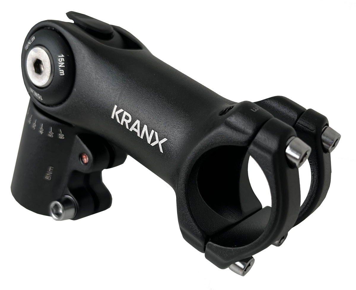KranX 31.8mm High Mount Adjustable Stem in Black 90mm [Black]