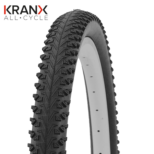 KranX Swift Semi-Slick MTB Tyre 26 x 1.95`` (53-559) Wired [Black]