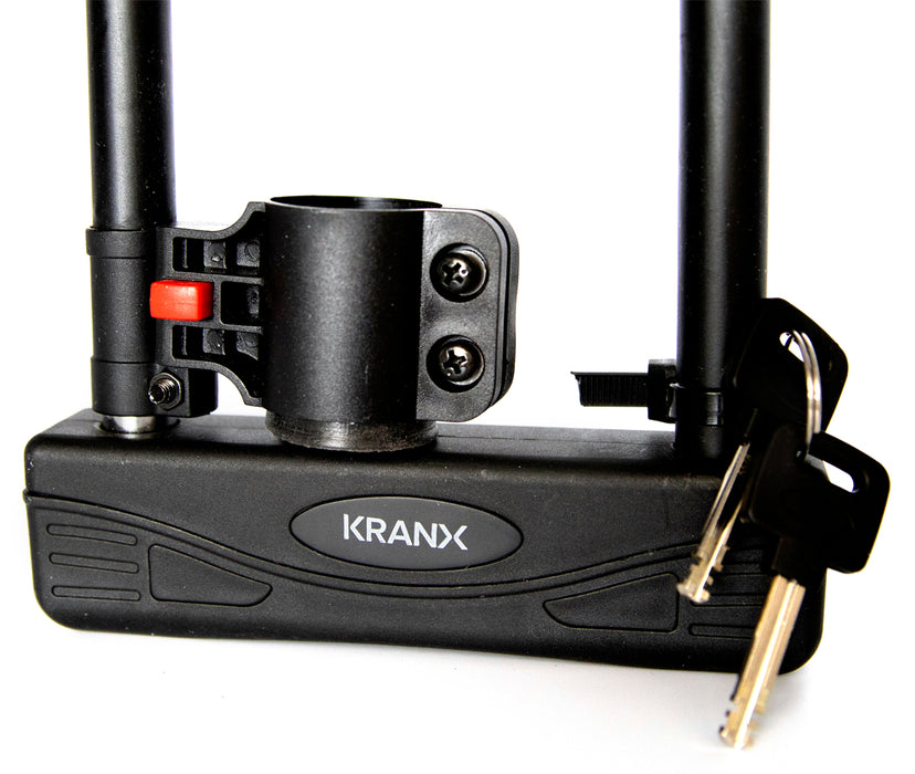 KranX Citadel 16mm 270mm U-Lock. GOLD Sold Secure [Black]