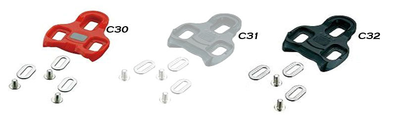 FLR Shoes: Look Keo Cleats-RED