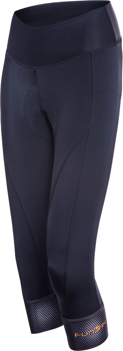 Funkier India Pro - Collant 3/4 da donna, colore: Nero