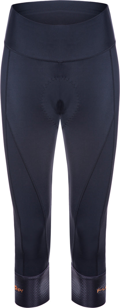 Funkier India Ladies Pro 3/4 Tights in Black. X-Large