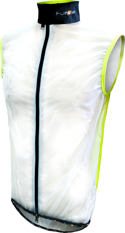 Funkier Evo Windbreaker Gillet Klar/Gelb
