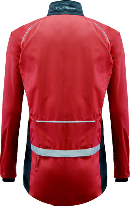 Funkier Attack WJ-1327 Gents Waterproof Jacket in Red - Medium
