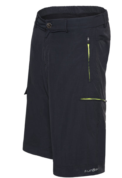 Funkier Men's Adventure Baggy Shorts with Padded Liner MTB Active Mountain Bike
