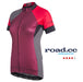 Funkier Mataro Pro Ladies Rider Short Sleeve Jersey in Merlot - Small