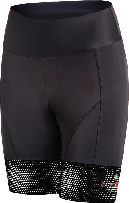 Funkier Covina - Pantaloncini da donna a 6 pannelli, colore nero