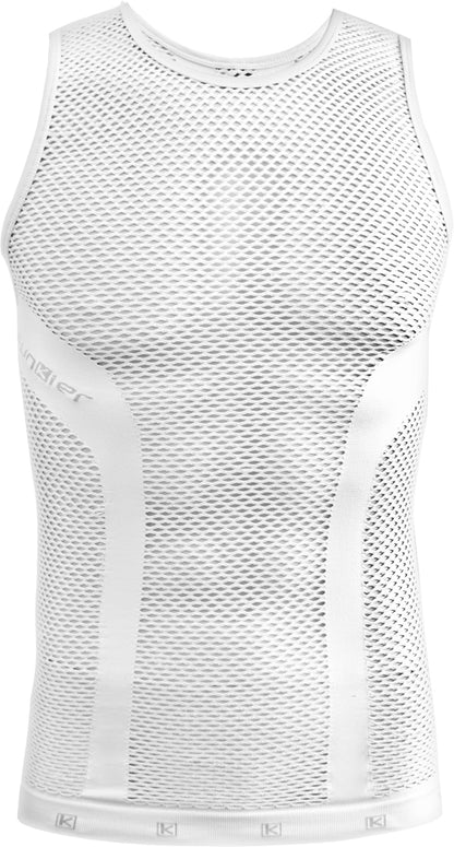 Funkier Vesta Gents Pro Summer Lightweight Baselayer in White (ST-1100). XL