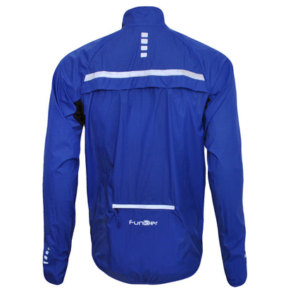 Funkier DryRide Pro Gents Showerproof Jacket in Blue - Small