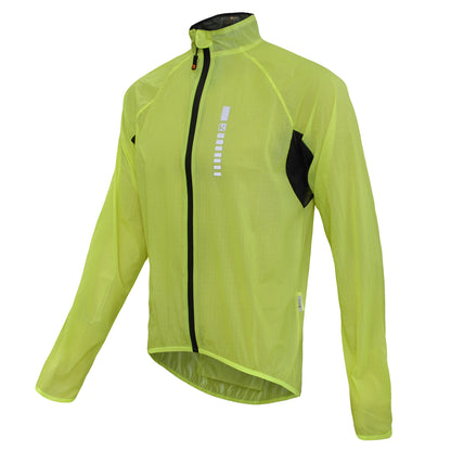 Funkier - Vélo: Dryride Pro Homme Imperméable Veste en Fluo Yellow-Yellow