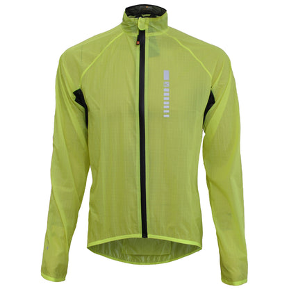 Funkier - Vélo: Dryride Pro Homme Imperméable Veste en Fluo Yellow-Yellow