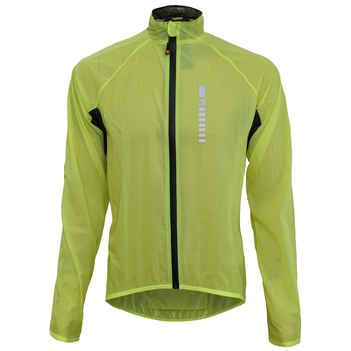 Funkier - Vélo: Dryride Pro Homme Imperméable Veste en Fluo Yellow-Yellow